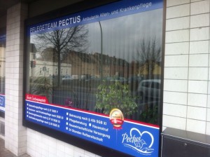 Außenansicht Büro Pflegeteam Pectus
