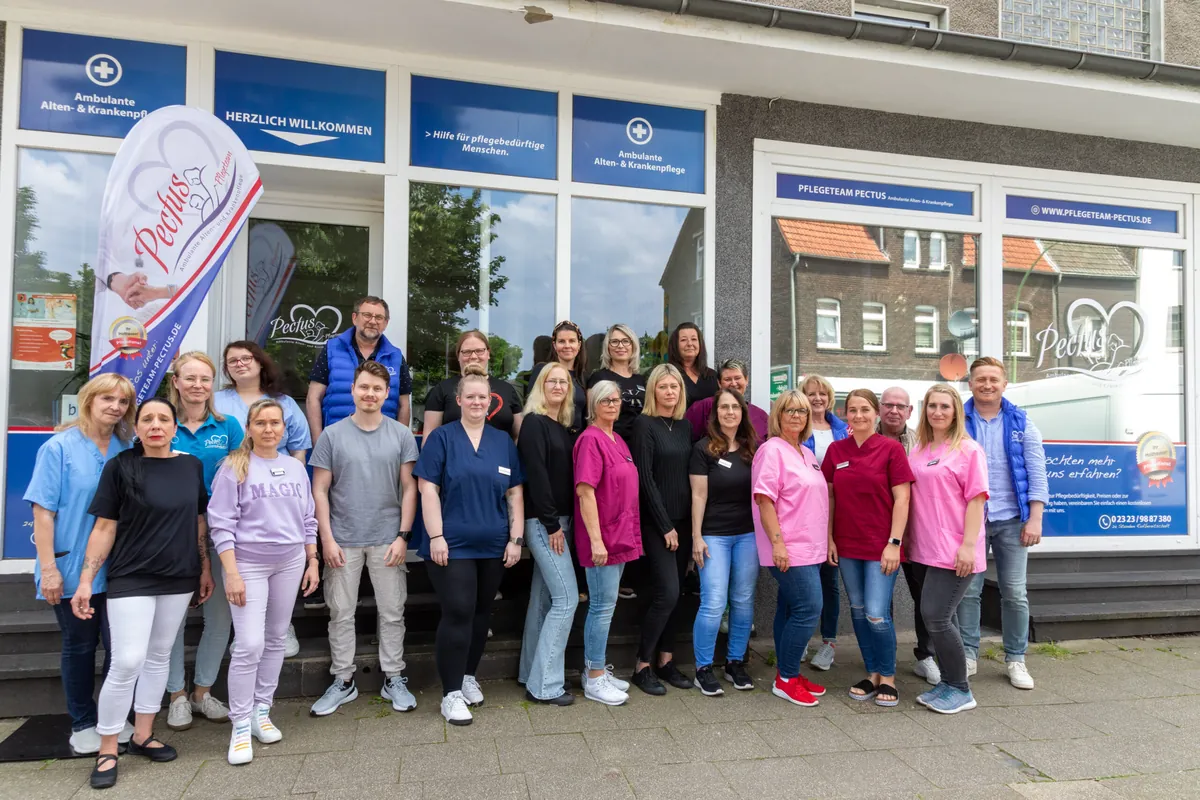 Das Team vom Pflegeteam Pectus